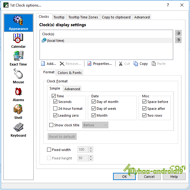1st Clock Pro 5.0.0.211 Retail Terbaru