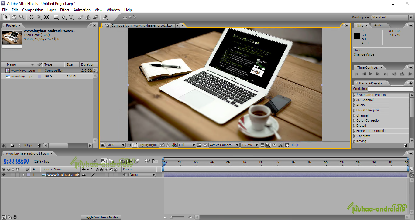 Adobe After Effect CS3 Professional full version