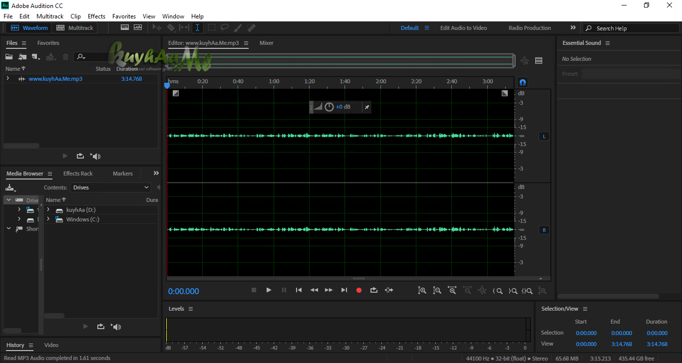 Adobe Audition CC 2018 11.0.1.49 Full Final