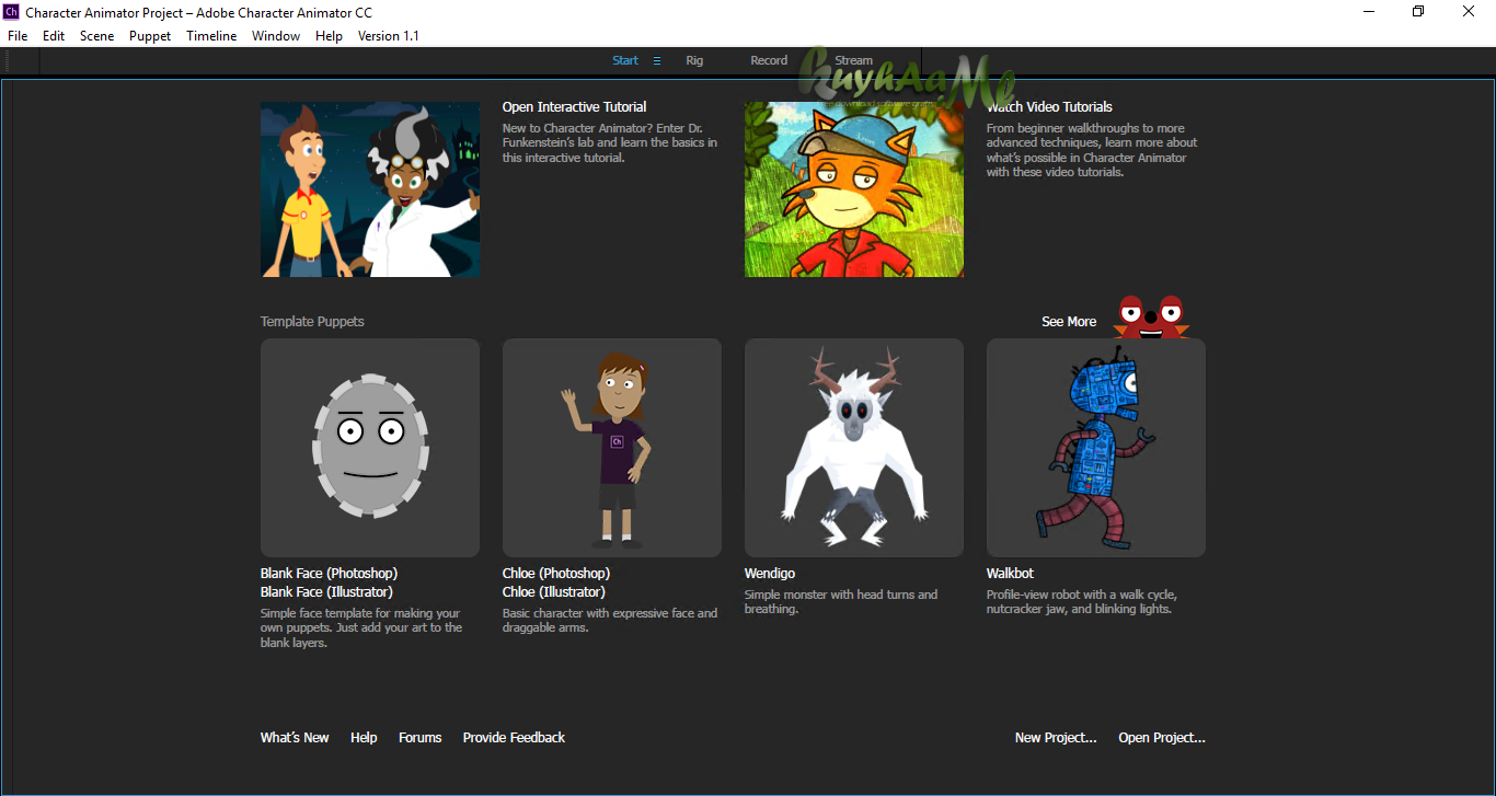 Adobe Character Animator CC 2018 Terbaru