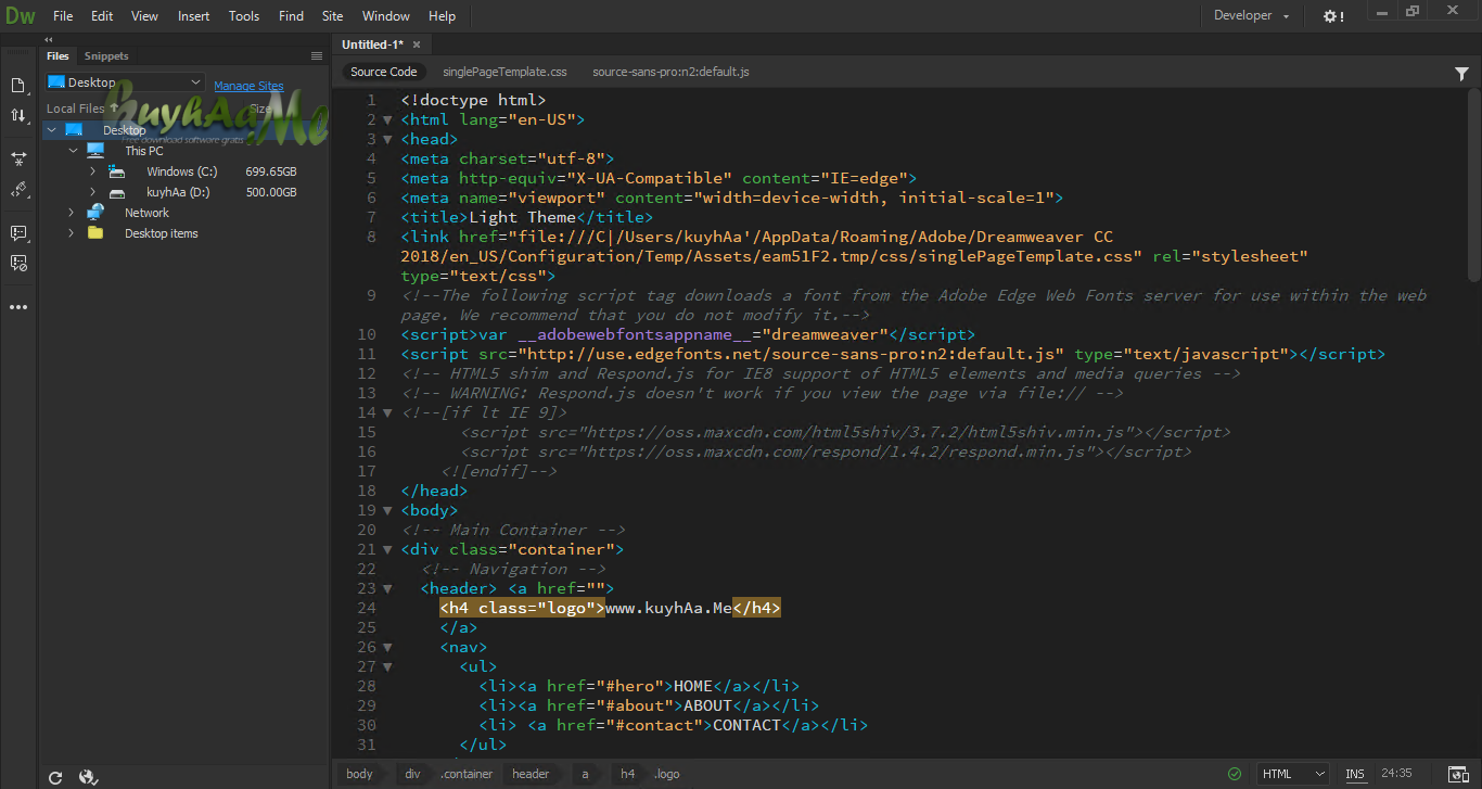 Adobe Dreamweaver CC 2019 Full Version
