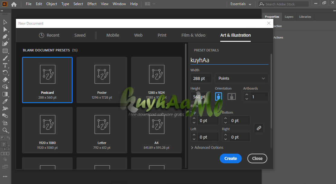 Adobe Illustrator CC 2021 Terbaru