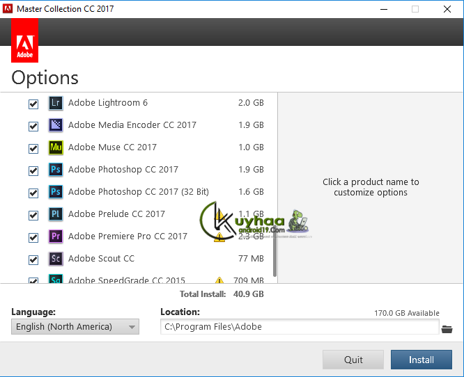 Adobe Master Collection CC 2017 Full Update 3 Terbaru