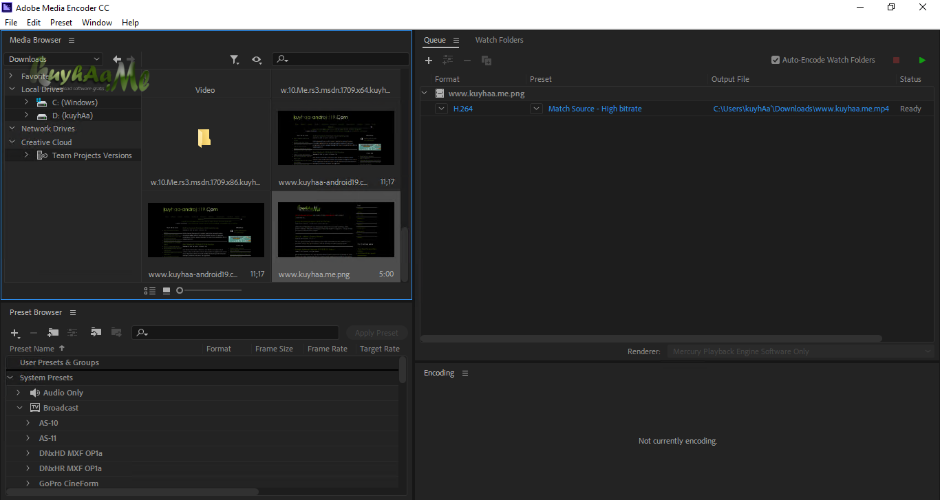 Adobe Media Encoder CC 2019 Full Version
