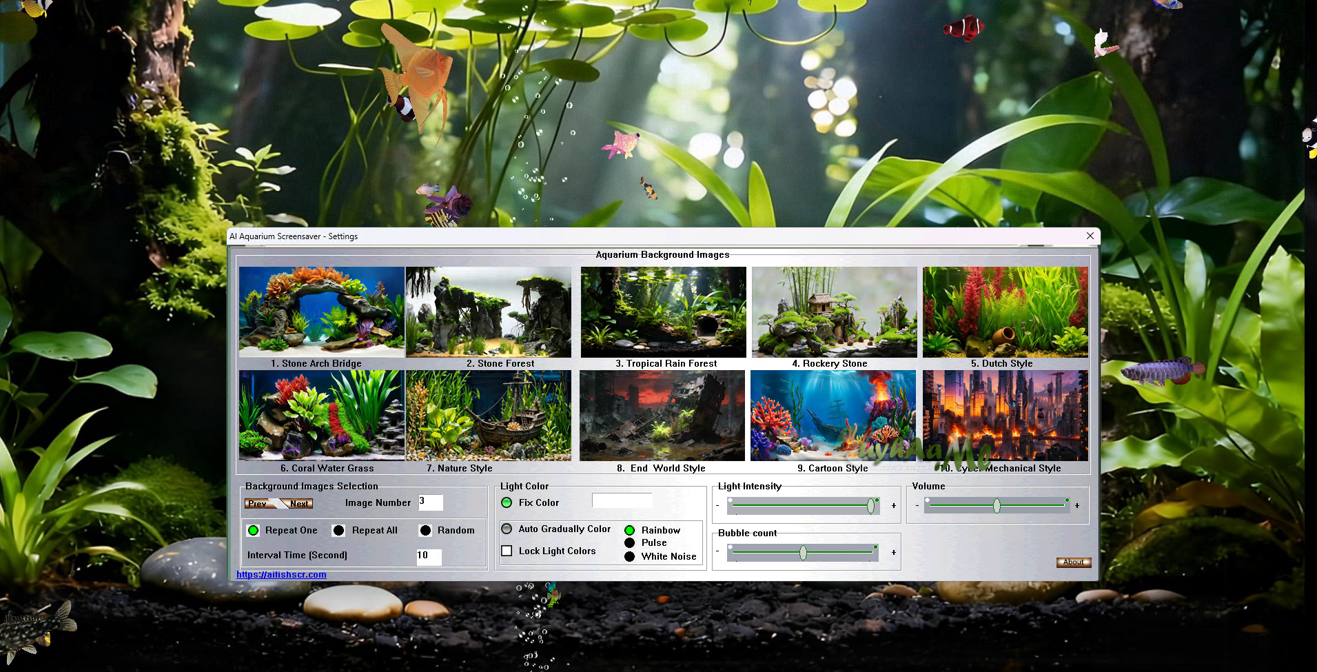 AI Aquarium Screensaver 1.4.1 Full Terbaru