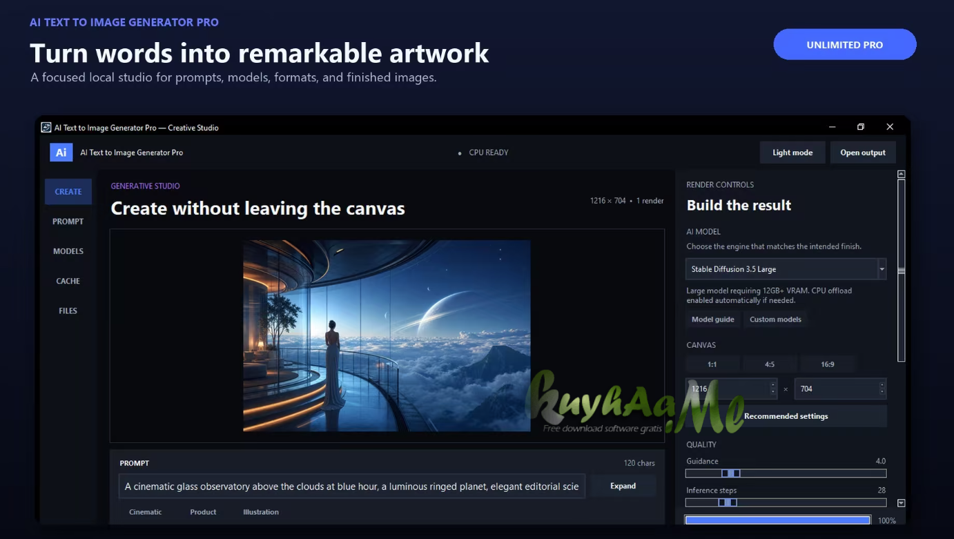 AI Text To Image Generator Pro 1.2.5 Full
