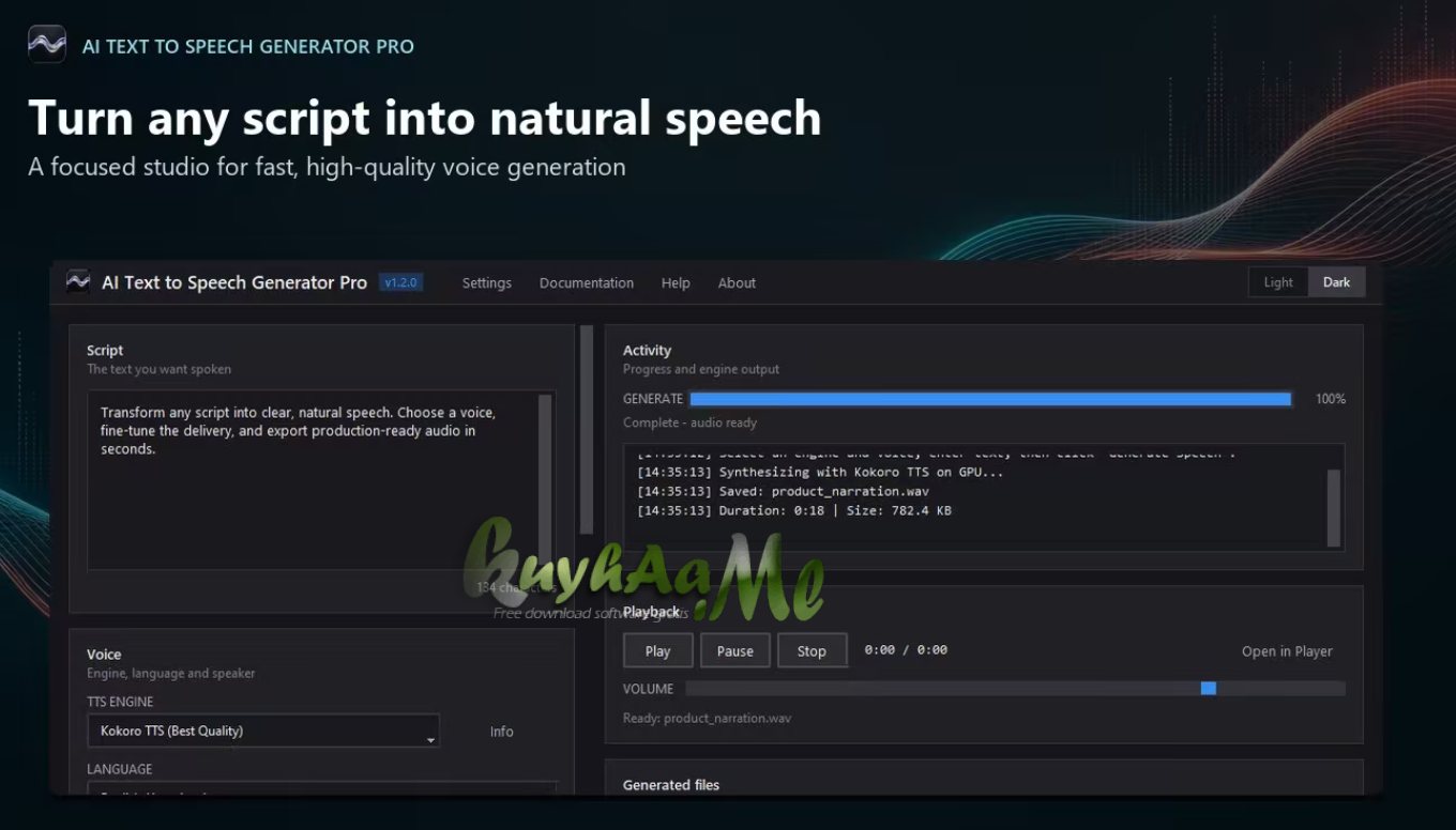 AI Text To Speech Generator Pro 1.2.0 Full Terbaru