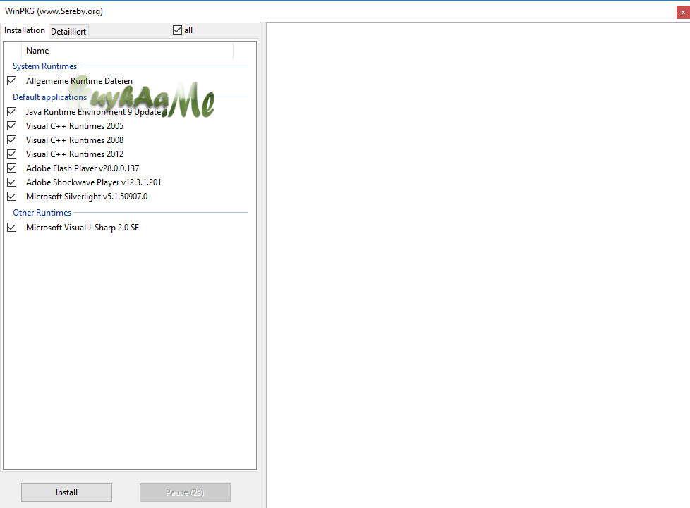 All in One Runtimes 2.5.0 Terbaru