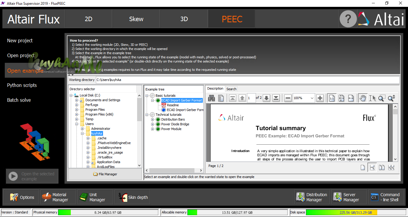 Altair Flux 2019.0.0.1515 x64 Full Version