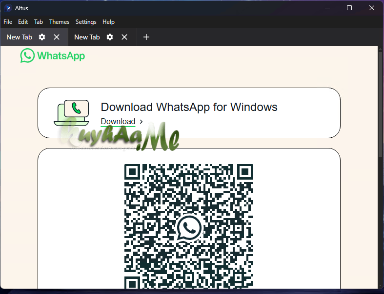 Altus WhatsApp client Terbaru v5.7.1