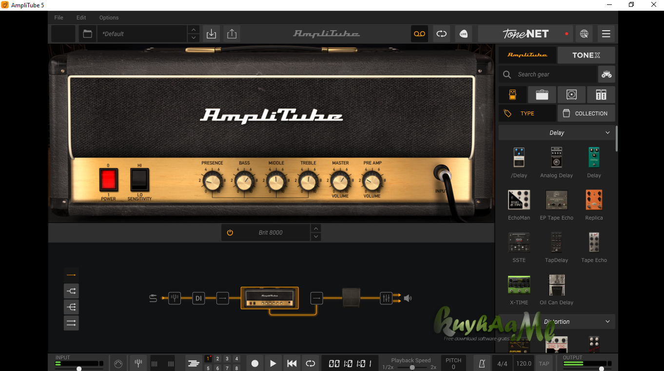 AmpliTube 5 Complete 5.10.1 Full