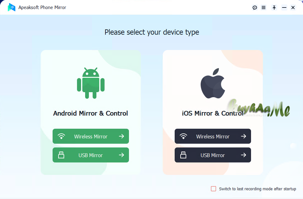 Apeaksoft Phone Mirror Full v1.1.22