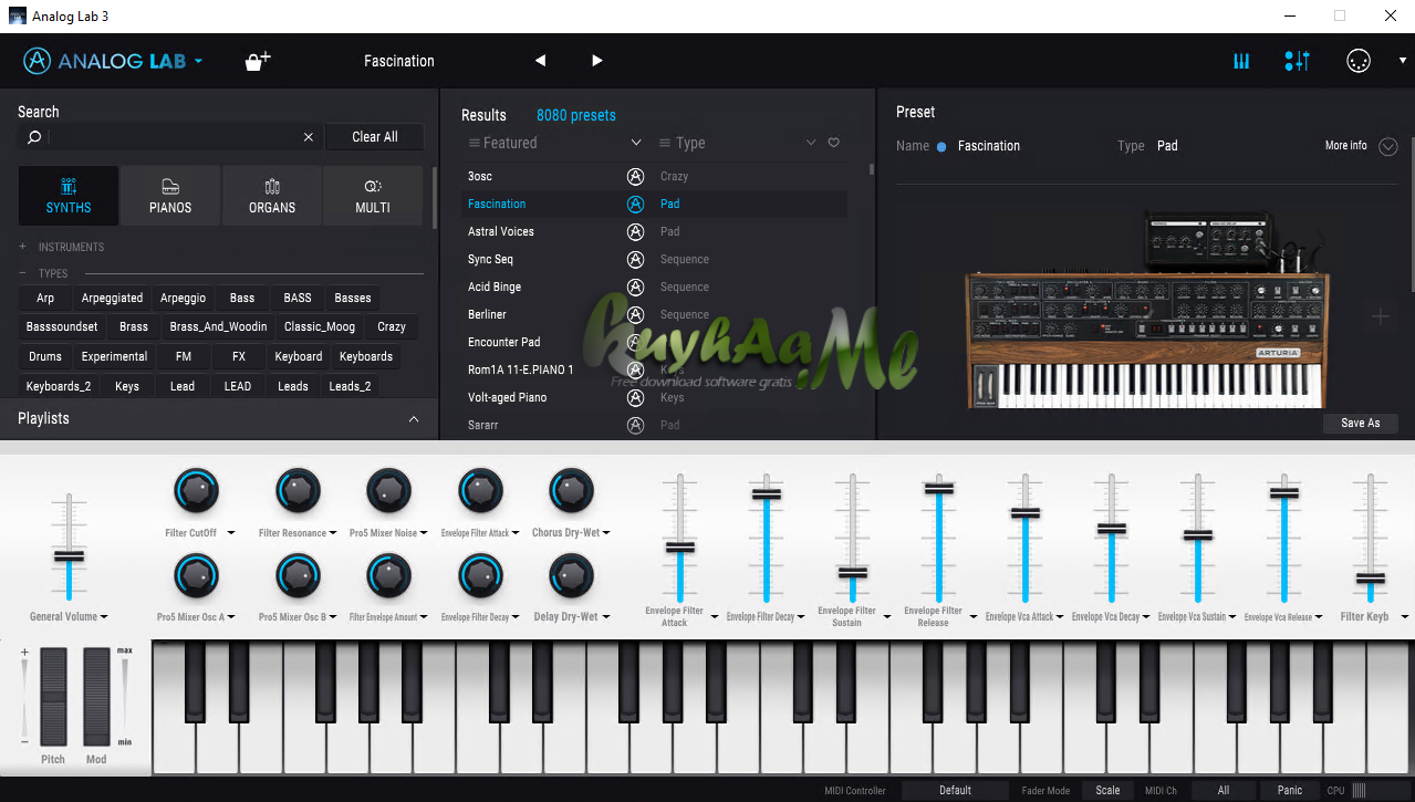 Arturia Analog Lab V 5.12 Full