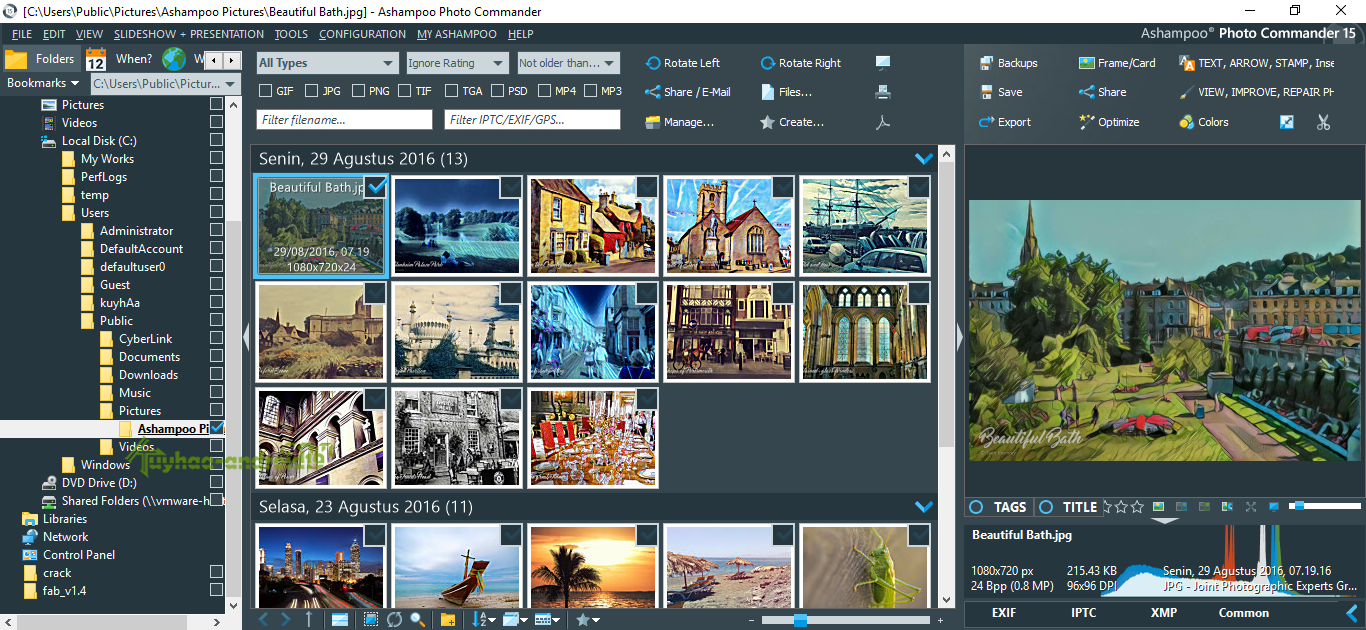 Ashampoo Photo Commander 17.0.0 Full Terbaru