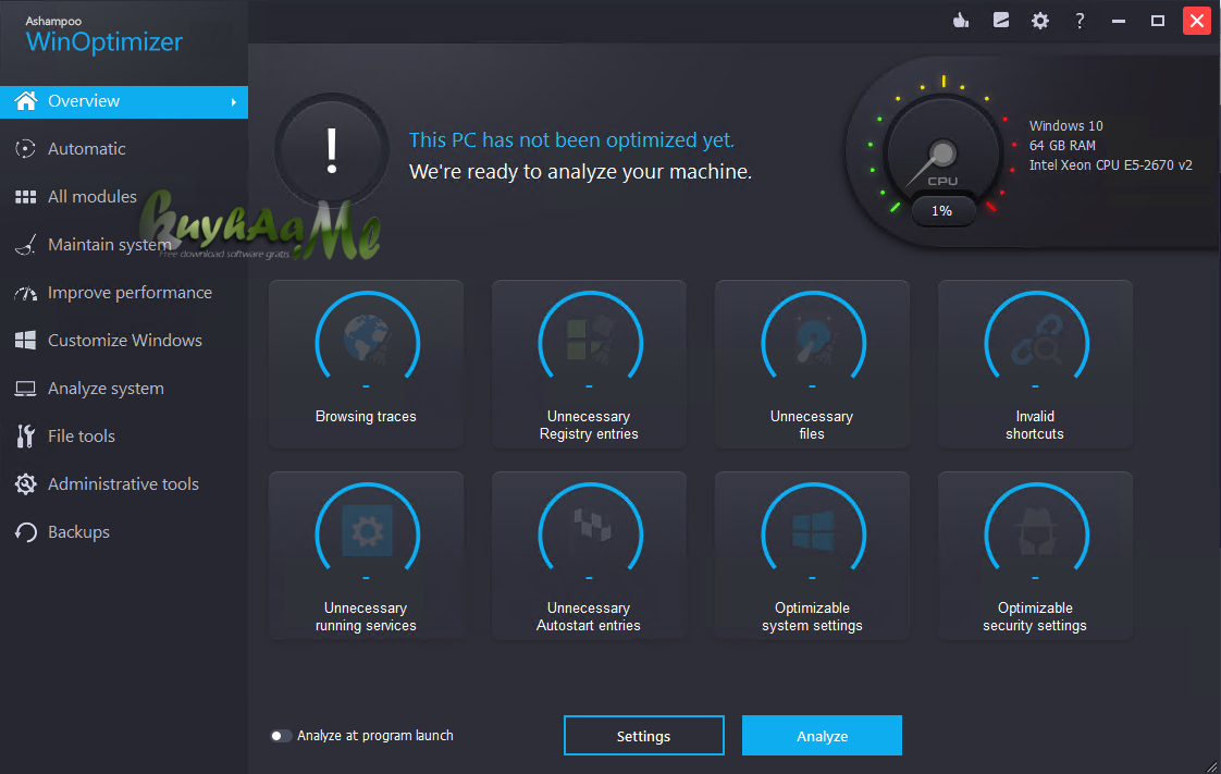 Ashampoo WinOptimizer 27.00.03 Full
