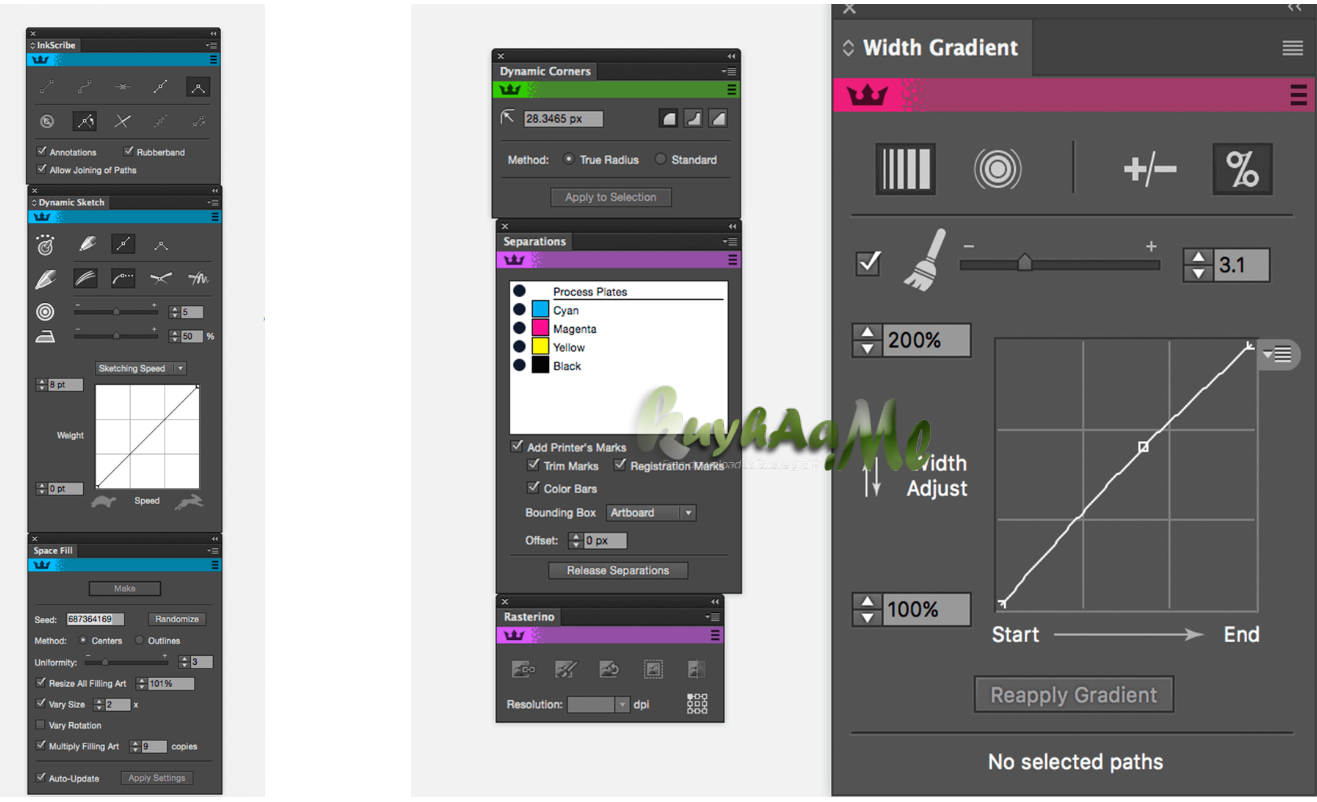 Astute Graphics Plugins 2.0.2 for Illustrator CC 2020 Mac