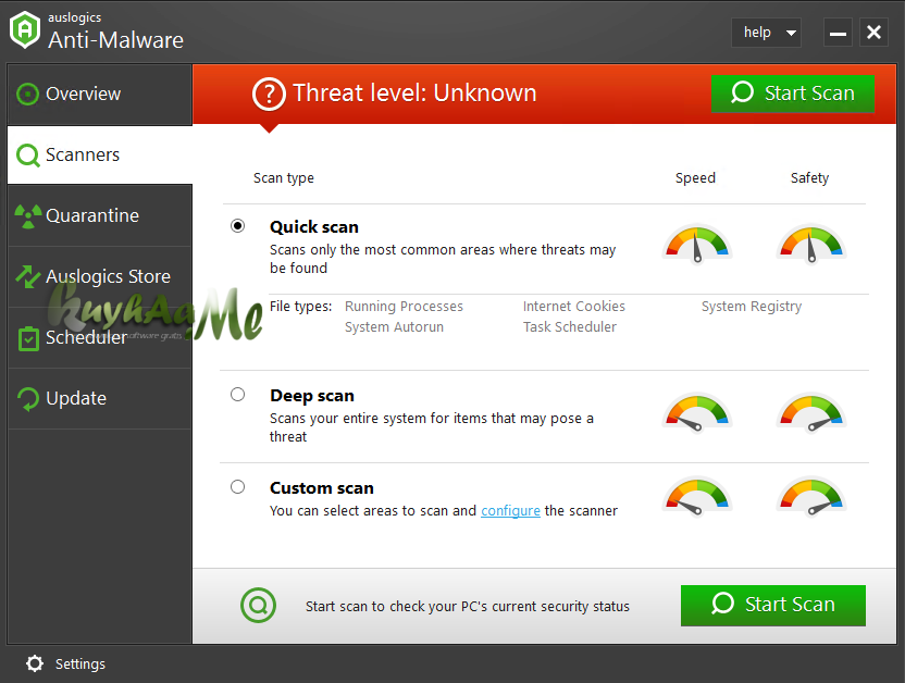 Auslogics Anti-Malware 1.23.0.2 Terbaru