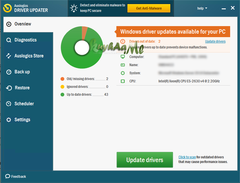 Auslogics Driver Updater Full v2.0.1.4