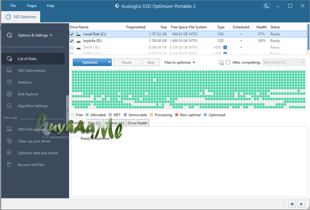 Auslogics SSD Optimizer Full v2.1.0.0