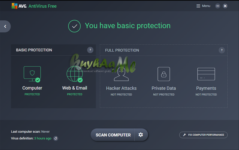 AVG AntiVirus Free 19.3.4241 Terbaru Gratis