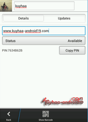 BBM untuk android Gingerbread