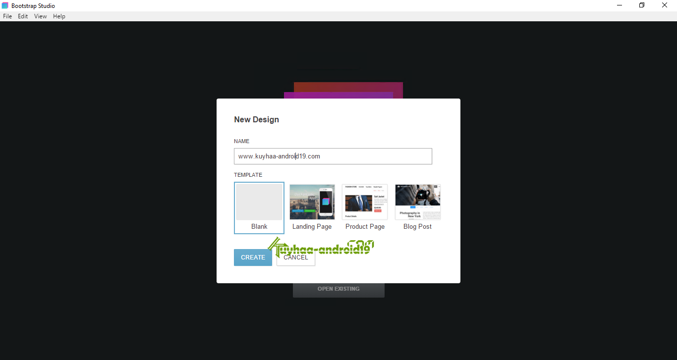 Bootstrap Studio Full Version v7.1