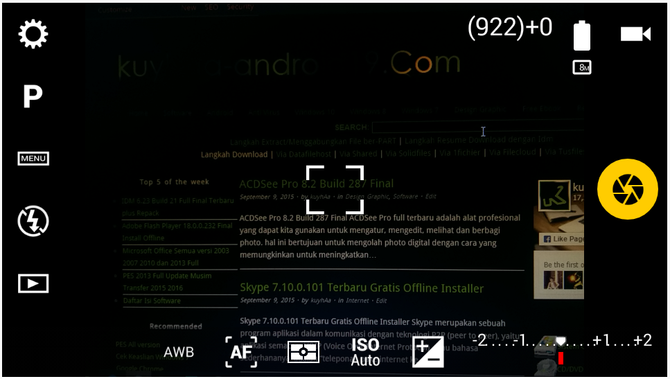 Camera FV-5 2.77 APK for android