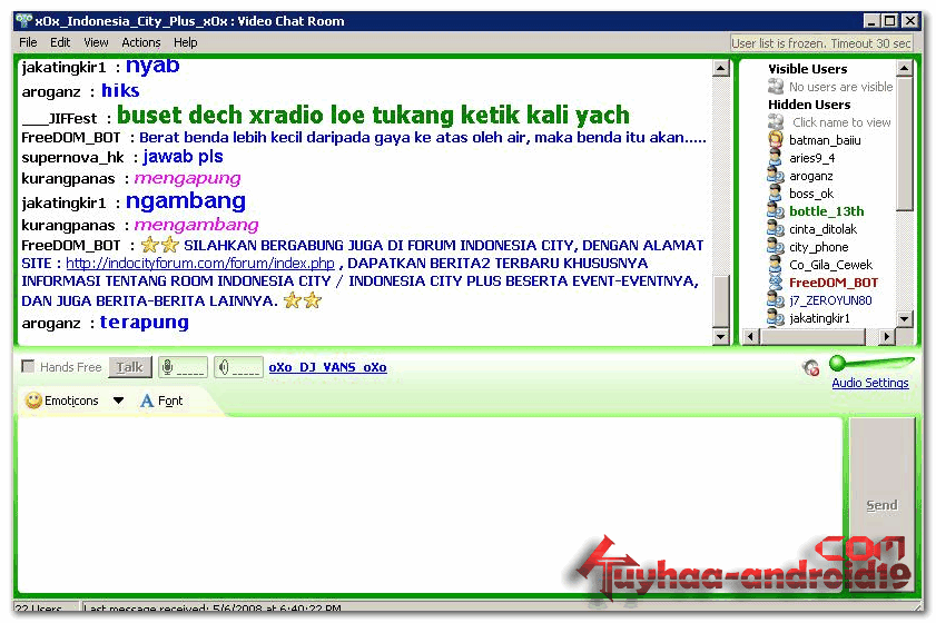 CamFrog Video Chat 6.6 Terbaru gratis