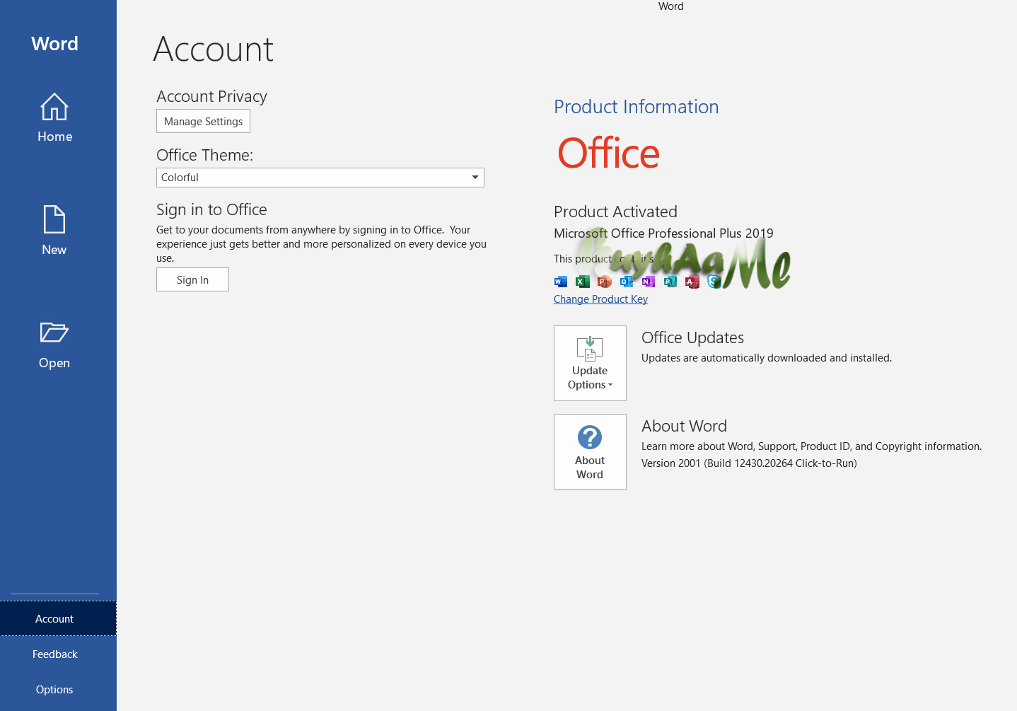 Cara Aktivasi Microsoft Office 2019 dan Office 2016 !