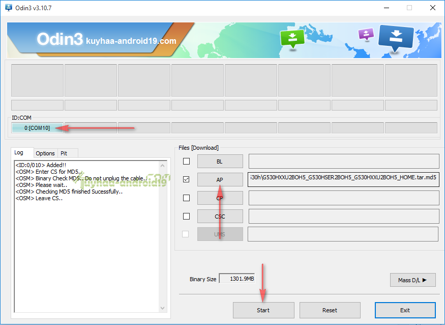 Cara Flashing Android Lolipop 5.0.2 di Galaxy Prime G530H