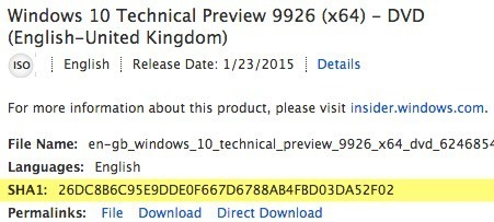 Cara melakukan CheckSum pada suatu file