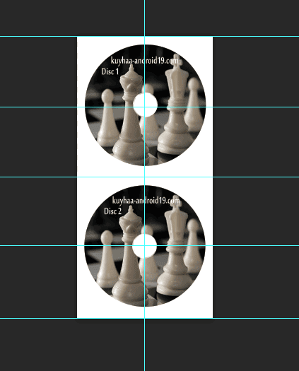 Cara membuat Label Cd/Dvd menggunakan adobe photoshop