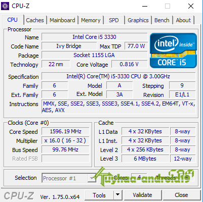 CPU-Z 2.20.2 Terbaru Gratis