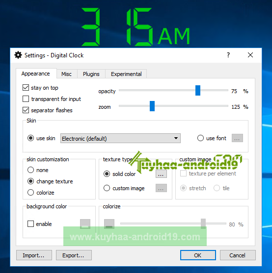Digital Clock 5.1.7 Full Version