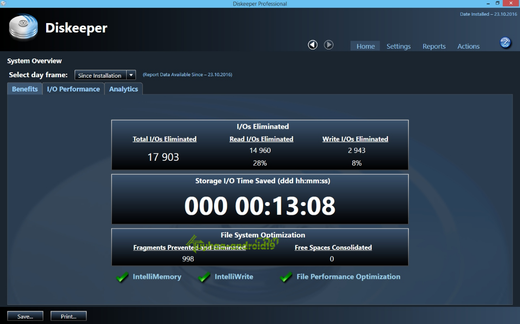 Diskeeper 16 Professional 19.0.1212.0 Terbaru