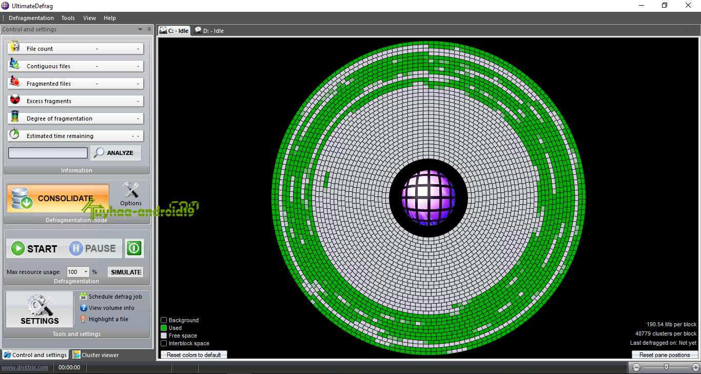 Disktrix UltimateDefrag 6.1.2.0 Full Version
