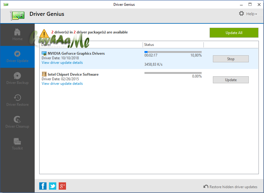 Driver Genius Professional 18.0.0.161 Terbaru