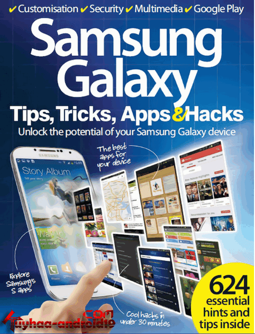 Ebook Samsung Galaxy – Tips, Tricks, Apps and Hacks Vol 1 & 2 English