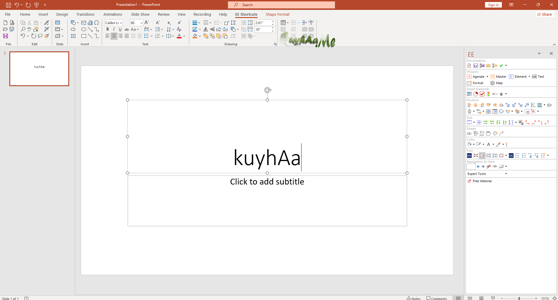 Efficient Elements for presentations Full v4.4.1900.1