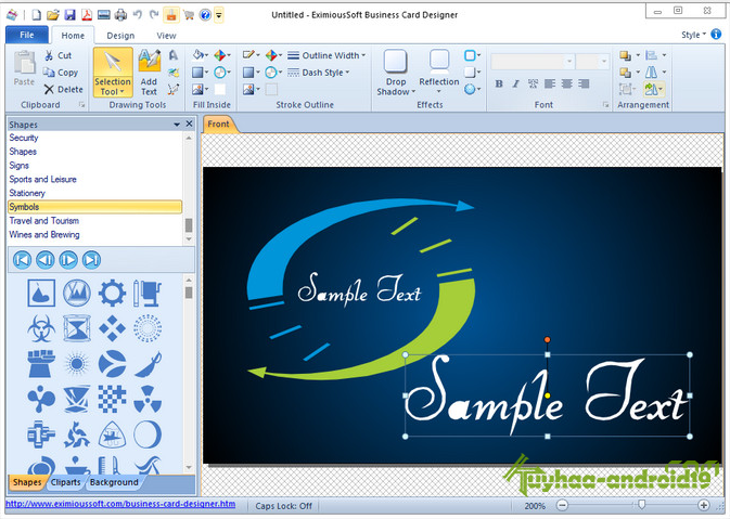 EximiousSoft Business Card Designer 5.08 Final