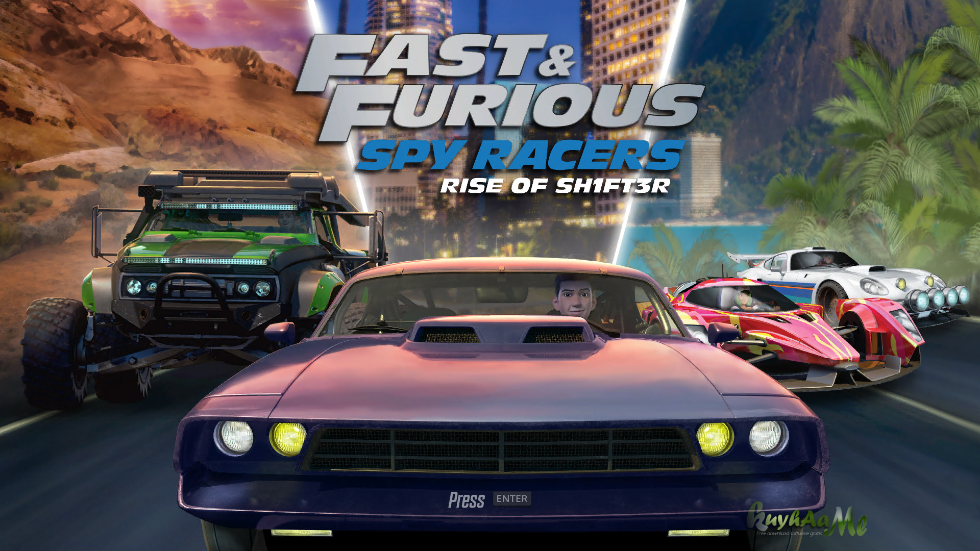 Fast & Furious Spy Racers Rise of SH1FT3R Full Repack