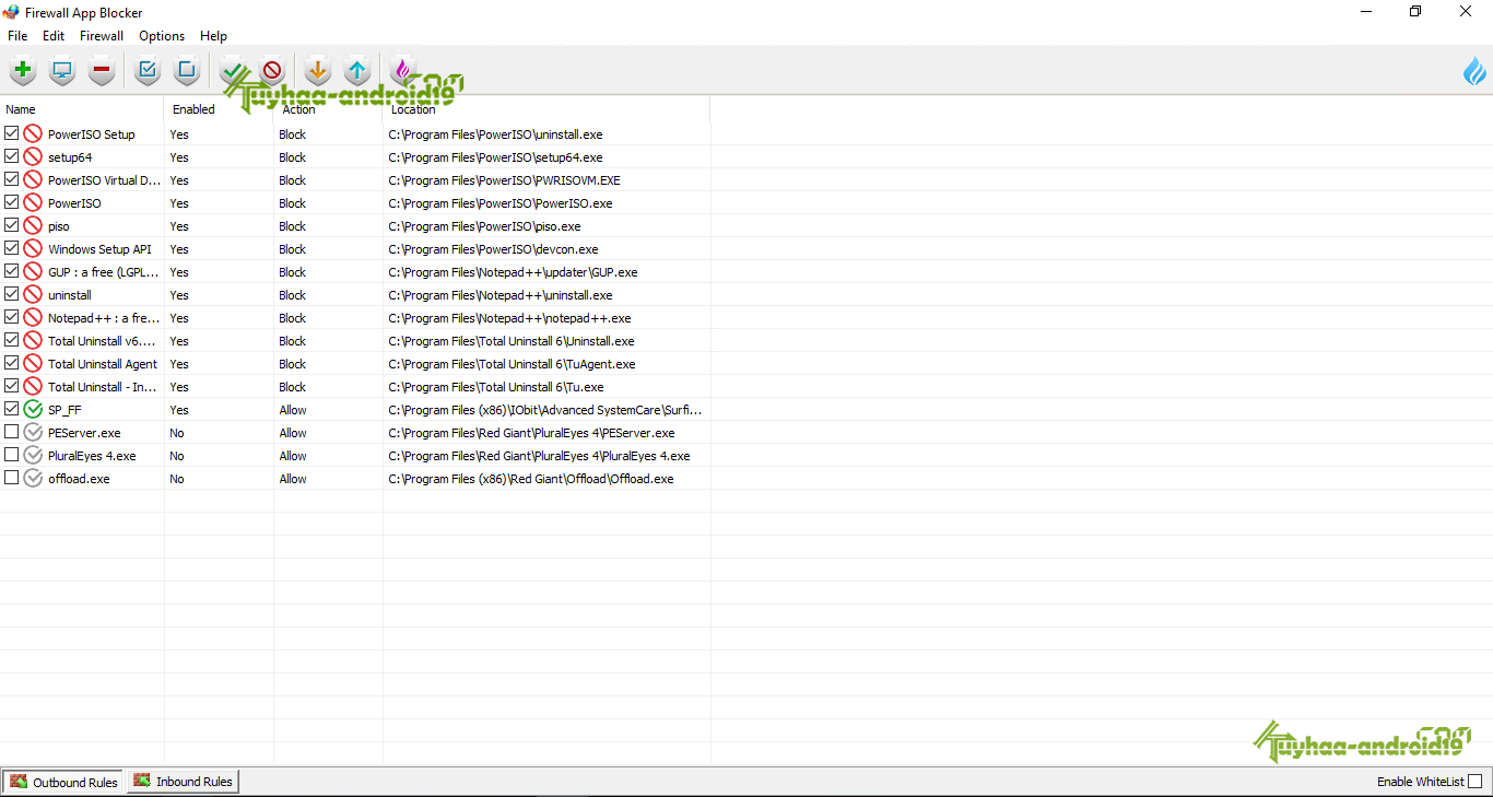 Firewall App Blocker (Fab) 1.9 Terbaru