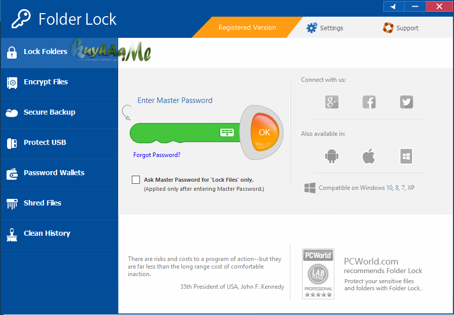 Folder Lock 7.9.0 Full Version