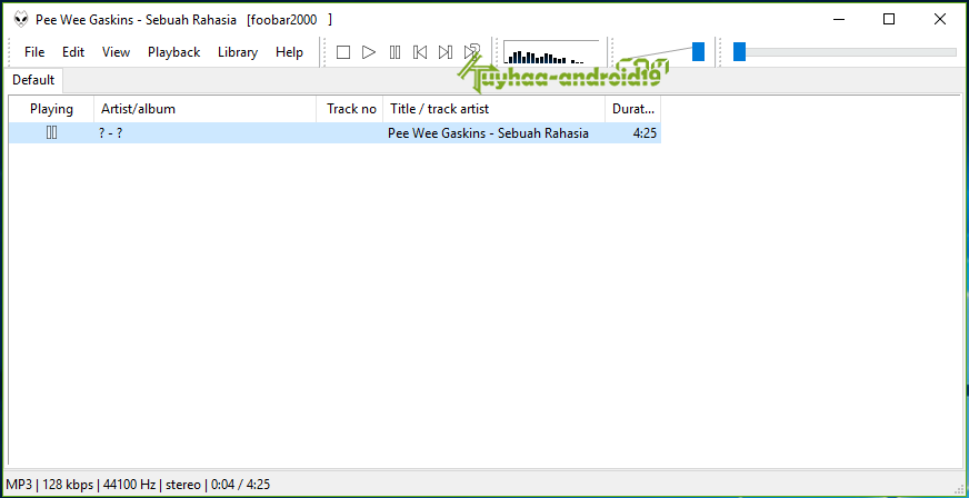foobar2000 2.1.3 Final Terbaru
