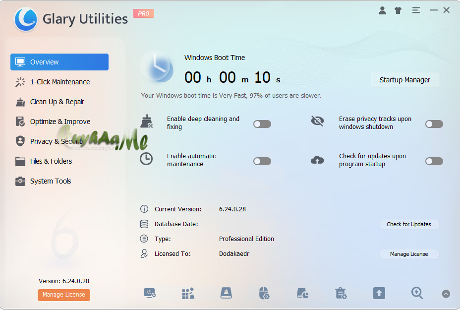 Glary Utilities Pro Full 6.41.0.45 Terbaru