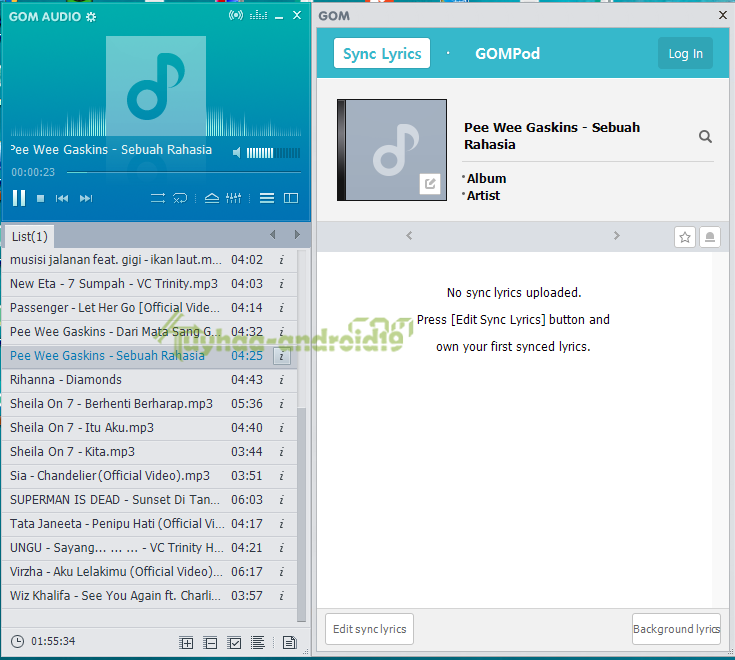 GOM Audio Player 2.2.27.3 Terbaru