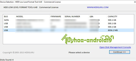 HDD Low Level Format Tool 5.30 Terbaru Full