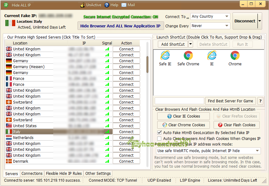 Hide All IP 2016.12.04 Full Version