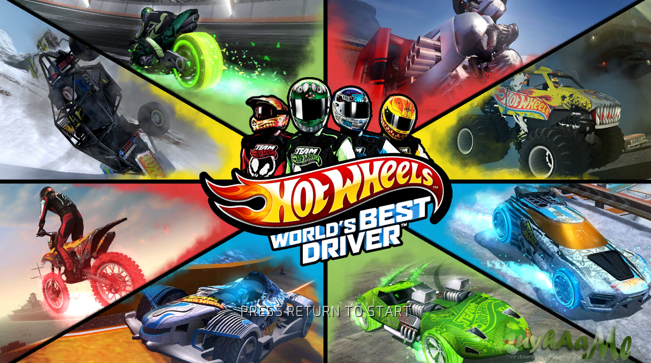 Hot Wheels Worlds Best Driver Full Repack