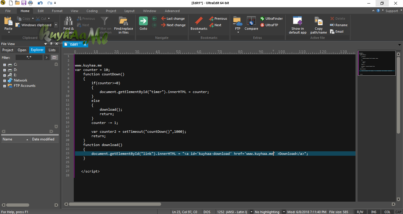IDM UltraEdit 31.1.0.32 Full Terbaru